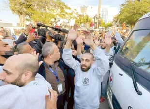 إسرائيل تعلن عن الإفراج عن 8 محتجزين، من بينهم 5 مواطنين تايلانديين، غدًا.