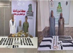 مصرع 4 عناصر إجرامية وضبط مواد مخدرة بقيمة 21 مليون جنيه في مداهمات أمنية بالإسكندرية وأسوان
