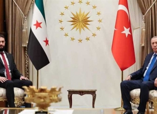 أردوغان لـ أحمد الشرع: لا يمكن قبول احتلال إسرائيل وعدوانها على أراضي سوريا
