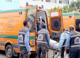 مصرع شاب وإصابة آخر في حادث تصادم على مدخل قرية دمو البلد بـ الفيوم 