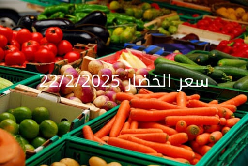 أسعار الخضار اليوم بالكيلو السبت 22-2-2025 في سوق العبور