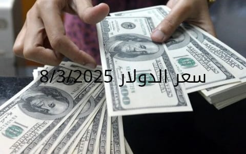 سعر الدولار والعملات في البنك المركزي وجميع البنوك المصرية 8-3-2025