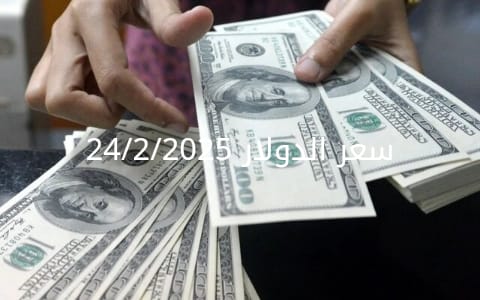 سعر الدولار والعملات في البنك المركزي وجميع البنوك المصرية 24-2-2025