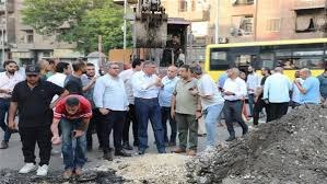 محافظة الجيزة تدفع بمحولات كهربائية مؤقتة لإنارة المناطق المتضررة من انقطاع الكهرباء