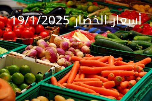 أسعار الخضار اليوم بالكيلو الأحد 19-1-2025 في سوق العبور