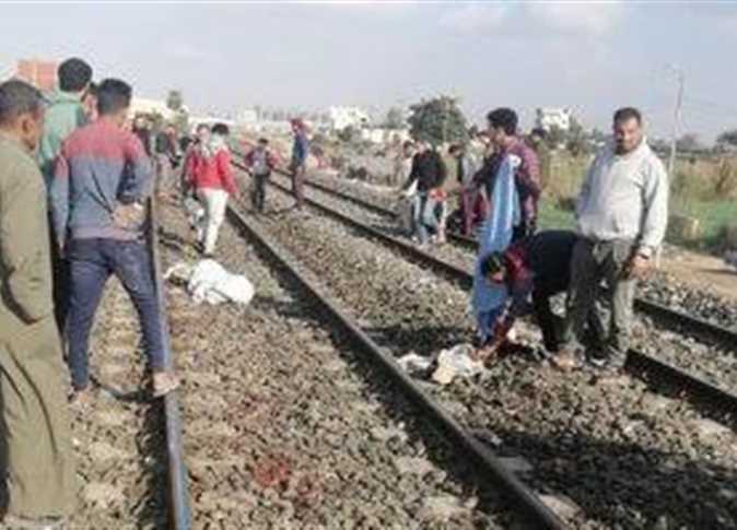 مصرع سيدة دهسًا أسفل عجلات القطار في كفرالشيخ