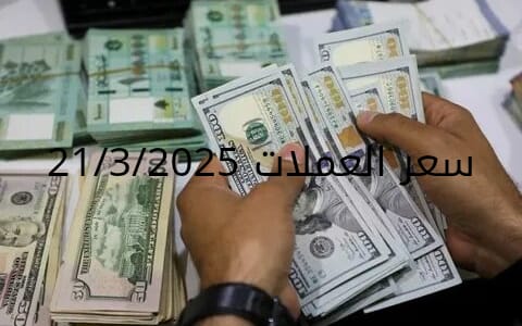 سعر الدولار والعملات في البنك المركزي وجميع البنوك المصرية 21-3-2025