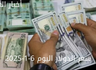 سعر الدولار والعملات في البنك المركزي وجميع البنوك المصرية 6-1-2025