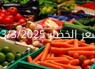 أسعار الخضار اليوم بالكيلو الخميس 13-3-2025 بسوق العبور